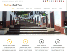 Tablet Screenshot of madeira-island-taxis.com